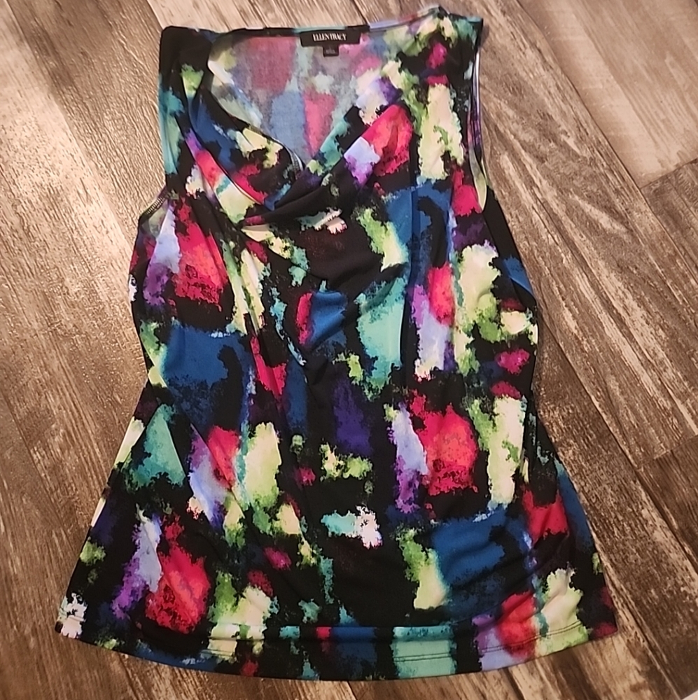 Ellen Tracy size L dress blouse